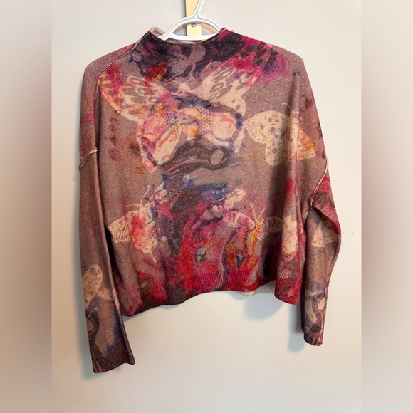 Alani cashmere mock-neck sweater by Pilcro NWOT XS - Picture 4 of 7